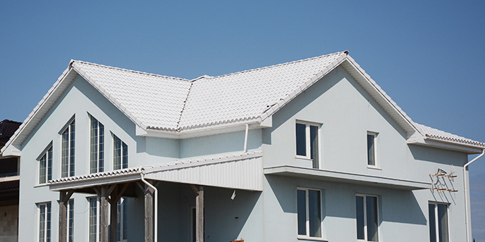 House With a White Roof