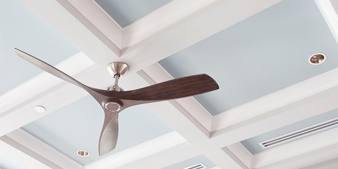 Three-Bladed Ceiling Fan